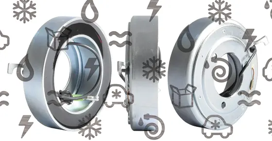 cívka pro kompresory ZEXEL TM13/TM15, 12V, 101,8-65,5-40-28 mm